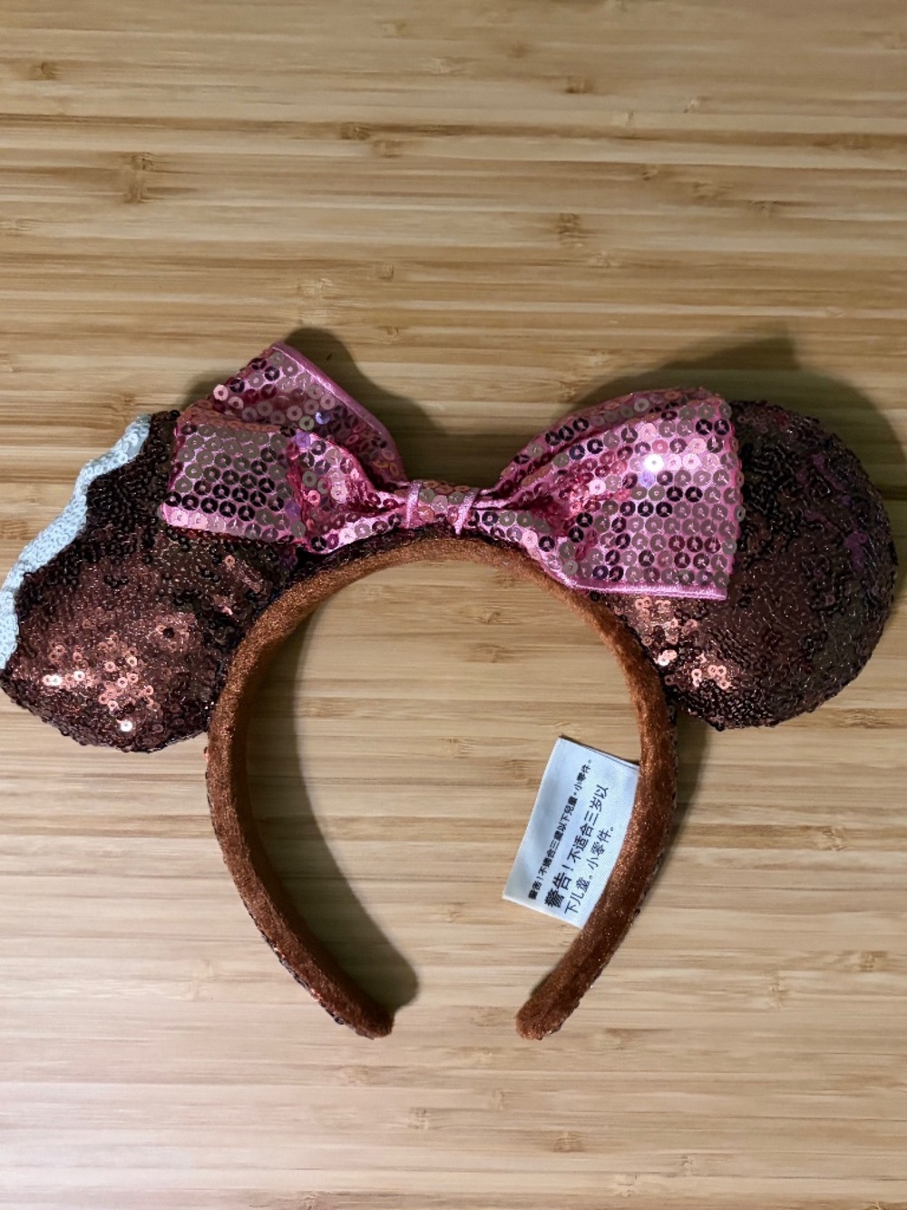 Ice Cream Inspired Minnie Mouse Ears-Headband